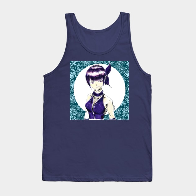 Ayane in dead or alive fighting match Tank Top by jorge_lebeau